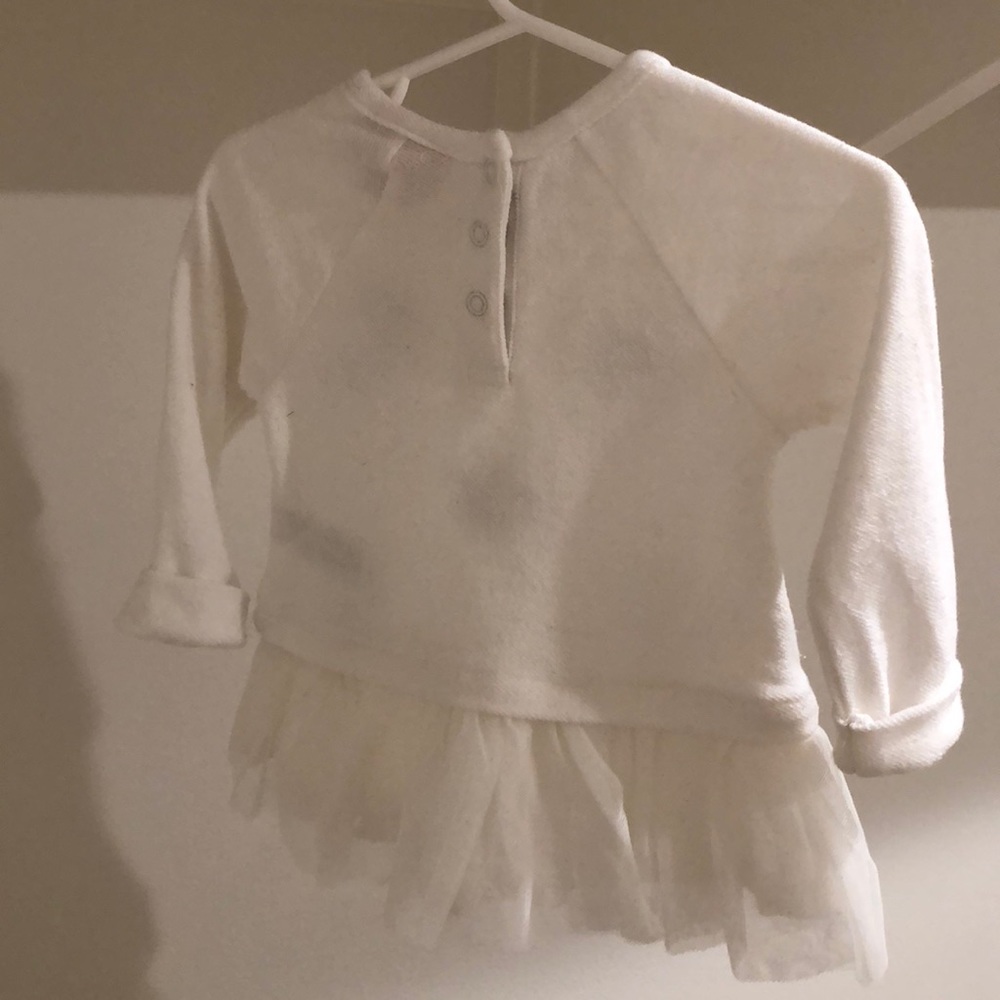 NWOT Juicy Couture Baby Girls Sequined Star Top - Picture 2 of 5